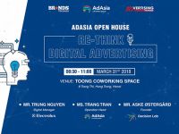 AdAsia Việt Nam cùng Advertising Vietnam ra mắt sự kiện “AdAsia Open House: Re-think Digital Advertising”