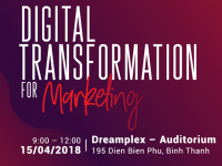 Mời tham dự sự kiện Digital Transformation for Marketing