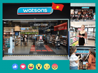 Sau hơn 4 tháng hoạt động, người dùng social media phản hồi ra sao về Watsons?