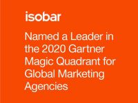 Isobar được vinh danh trong danh sách Leader 2020 Magic Quadrant dành cho các công ty tiếp thị số toàn cầu