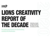 WPP, BBDO và P&G đăng quang tại Liên hoan Sáng tạo Cannes Lions 2020