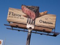 Billboard quảng cáo có mùi thịt nướng hấp dẫn thực khách