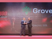 Grove HR nhận giải thưởng SME100 – Doanh nghiệp vừa và nhỏ xuất sắc Châu Á năm 2021