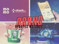 Brand Updates W2/2022: KFC bán “gà rán chay”, MoMo đầu tư vào Nhanh.vn