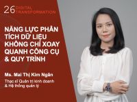 Digital Transformation #26: Năng lực phân tích dữ liệu không chỉ xoay quanh công cụ và quy trình