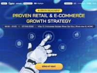 Mời tham dự sự kiện “AI-Driven: Giải pháp tiếp cận khách hàng ngành bán lẻ & e-Commerce”