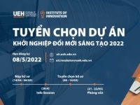 Thông báo tuyển chọn dự án Khởi nghiệp Đổi mới sáng tạo đợt 1/2022