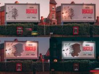 Billboard sáng tạo của phim “Dracula”: Thông điệp bí mật được tiết lộ khi mặt trời lặn