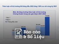 Reputa: Báo cáo Bán niên 2022 – Xu hướng thảo luận thị trường chứng khoán trên digital