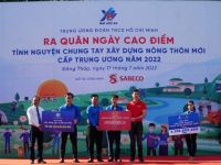 SABECO và Trung ương Đoàn TNCS HCM khởi động 2 dự án cộng đồng