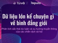 Reputa công bố báo cáo “Dữ liệu lớn kể chuyện gì về bình đẳng giới?”