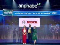 Anphabe: Tập đoàn Bosch 8 năm liền lọt Top 100 nơi làm việc tốt nhất Việt Nam