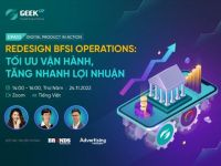 GEEK Up mời tham dự workshop “Redesign BFSI Operations: Tối ưu vận hành, tăng nhanh lợi nhuận”