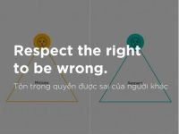 Tôn trọng quyền được sai của người khác