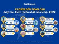 Booking.com: TP.HCM nằm trong Top 15 điểm đến được du khách toàn cầu tìm kiếm nhiều nhất mùa lễ hội 2022