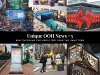 Unique OOH News #5: H&M chào Giáng sinh bằng chiến dịch hoành tráng; Quảng bá “Avatar 2” với công nghệ OOH 3D mapping