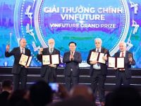 VinFuture 2022: 5 nhà khoa học quốc tế thắng giải Grand Prize trị giá 3 triệu USD