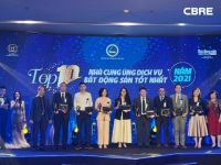 CBRE được vinh danh “Top 10 Nhà Cung ứng Dịch vụ Bất động sản tốt nhất” năm 2021
