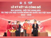 Sabeco tài trợ Đội tuyển bóng đá quốc gia từ 2022-2025