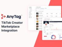 Nền tảng AnyTag cung cấp TikTok Creator Marketplace API cho các nhà tiếp thị