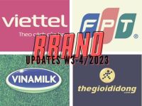 Brand Updates W3-4/2023: Tình hình kinh doanh năm 2022 của Viettel, FPT, Vinamilk