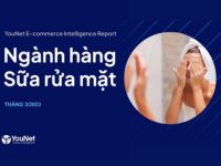 Tháng 3/2023: Ngành hàng sữa rửa mặt tăng doanh thu trên TMĐT, bất chấp bán lẻ offline ảm đạm