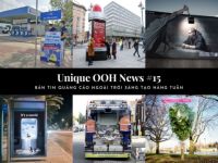 Unique OOH News #15: Billboard bốc khói của Ford Mustang; “cosplay” xe bus thành xe chở rác kêu gọi vứt rác đúng quy định