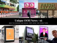 Unique OOH News #16: Billboard “gập mở” của Samsung; quảng cáo nhà chờ xe bus kêu gọi tiết kiệm nước của WWF