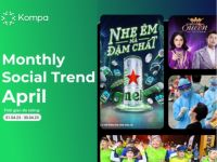 Kompa.ai: Top trending mạng xã hội tháng 4/2023