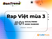 [Bon Trend] Rap Việt mùa 3 mở màn với loạt xu hướng khuấy đảo mạng xã hội