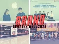 Brand Updates W22/2023: Apple lần đầu livestream bán hàng, Sun Taxi mua 3.000 xe điện của VinFast
