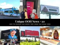 Unique OOH News #20: Chiến dịch OOH thú vị của Tinder; Billboard “cà khịa” đối thủ của Samsung