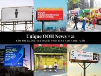 Unique OOH News #21: Nhà chờ xe bus 3D sáng tạo của Absolut Vodka, Billboard táo bạo của Papakura District Council