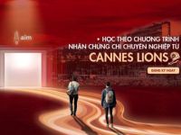 Học theo chương trình, nhận chứng chỉ chuyên nghiệp từ Cannes Lions