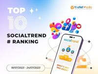 [SocialTrend Ranking] Bảng xếp hạng chủ đề đang “hot” trên mạng xã hội tuần 18/07-24/07/2023