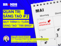 Quản trị Sáng tạo #2: Quy trình 1-tuần sáng tạo “trả brief”