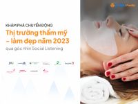 YouNet Media: Trung bình mỗi tháng thảo luận ngành Thẩm mỹ – Làm đẹp tăng 49%
