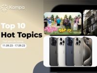 Kompa.ai: Hot topics mạng xã hội tuần 11/09-17/09