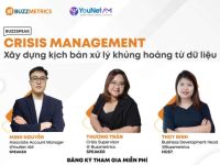 Mời tham dự BuzzSpeak: Crisis management – Xây dựng kịch bản xử lý khủng hoảng từ dữ liệu