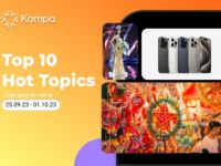Kompa.ai: Hot topics mạng xã hội tuần 25/09-01/10