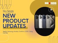 New Product Updates tháng 9/2023: Thế hệ iPhone mới của Apple, xe máy điện gấp gọn của Honda và giấy sấy thơm Comfort