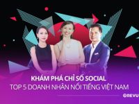 Revu: Khám phá chỉ số social của Top 5 doanh nhân nổi tiếng Việt Nam
