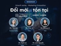 Mời tham dự Webinar “Growth Series – Marketing Innovation: Đổi mới để tồn tại”
