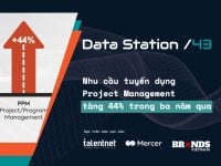 Data Station #43: Báo cáo Talentnet – Nhu cầu tuyển dụng Project Management tăng 44% trong ba năm qua