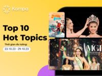Kompa.ai: Hot topics mạng xã hội tuần 23/10-29/10
