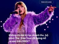 “Độc lạ” The Eras Tour – Khoảnh khắc “đu concert” trong rạp phim bùng nổ khắp mạng xã hội tháng 11/2023