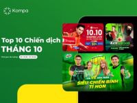 Kompa.ai: Top 10 chiến dịch truyền thông nổi bật của tháng 10