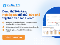Nhìn thấu thị trường E-commerce: Trải nghiệm nền tảng dữ liệu EcomHeat từ YouNet ECI