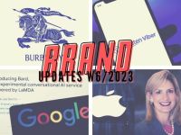 Brand Updates W6/2023: Burberry đổi logo mới sau 5 năm, Google và Microsoft trong “cuộc chiến” AI