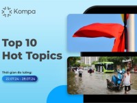 Kompa.ai: Hot topics mạng xã hội tuần 22/7-28/7